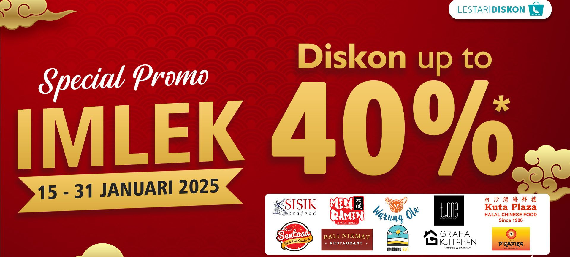 10 Promo Menarik Spesial Imlek untuk Seluruh Nasabah Bank Lestari Bali (BPR)